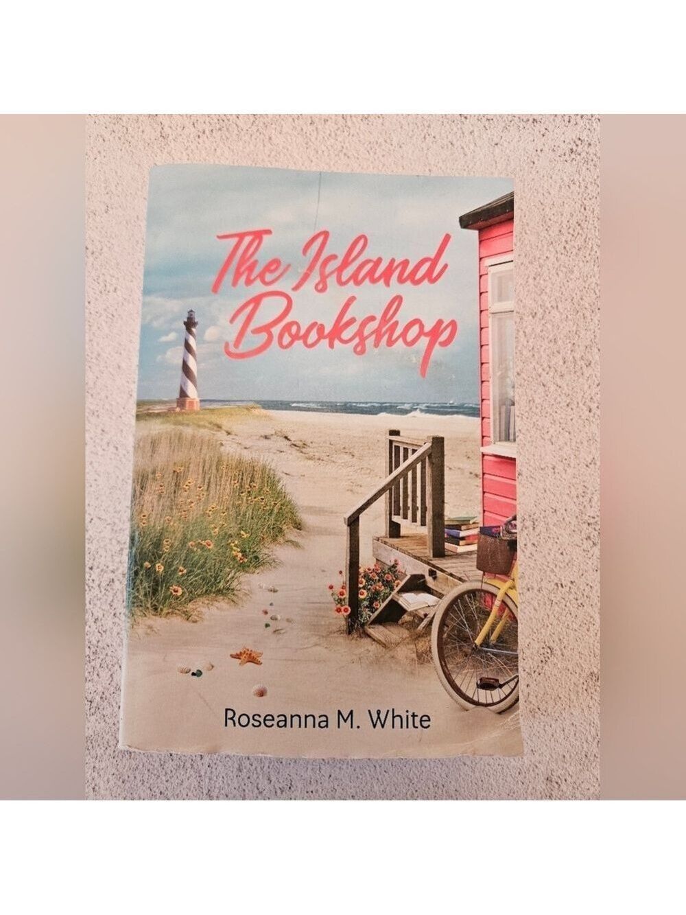 The Island Bookshop Novel by Roseanna M. White, Softcover, Some Wear